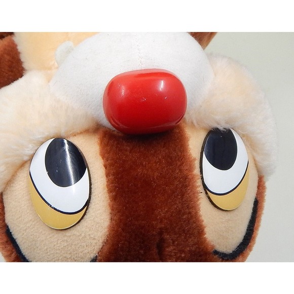 Walt Disney Company Dale Chipmunk Red Nose Plush Stuffed Animal 10" - Picture 8 of 9